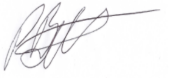 signature peter butt